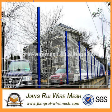 China manufacture plastic coated 3D bending fence/garden folding wire fence